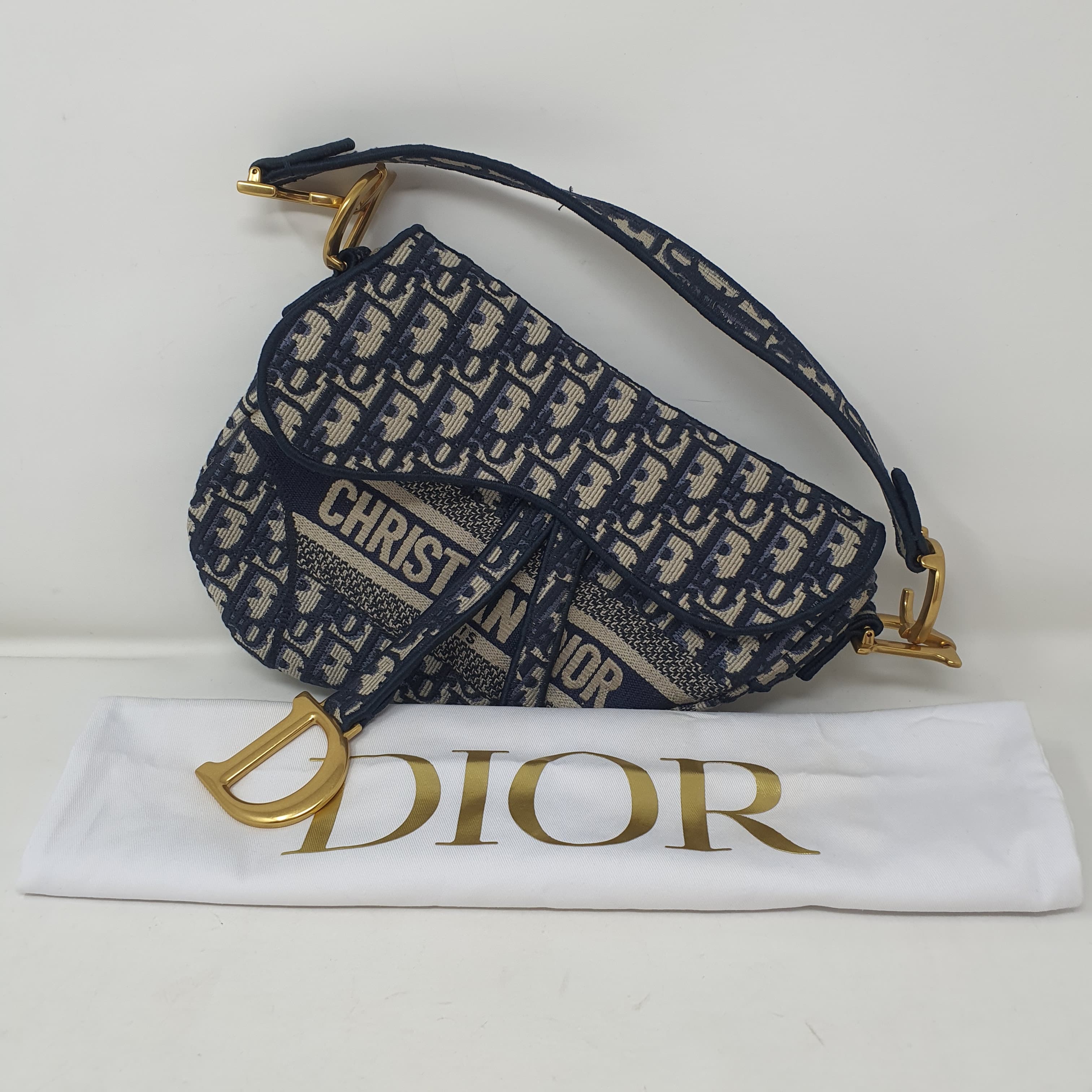 DIOR SADDLE BAG OBLIQUE MEDIUM