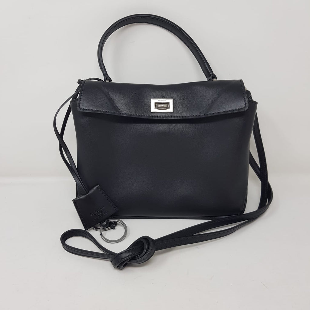 WOMEN'S RODEO HANDBAG MINI - BLACK/SILVER