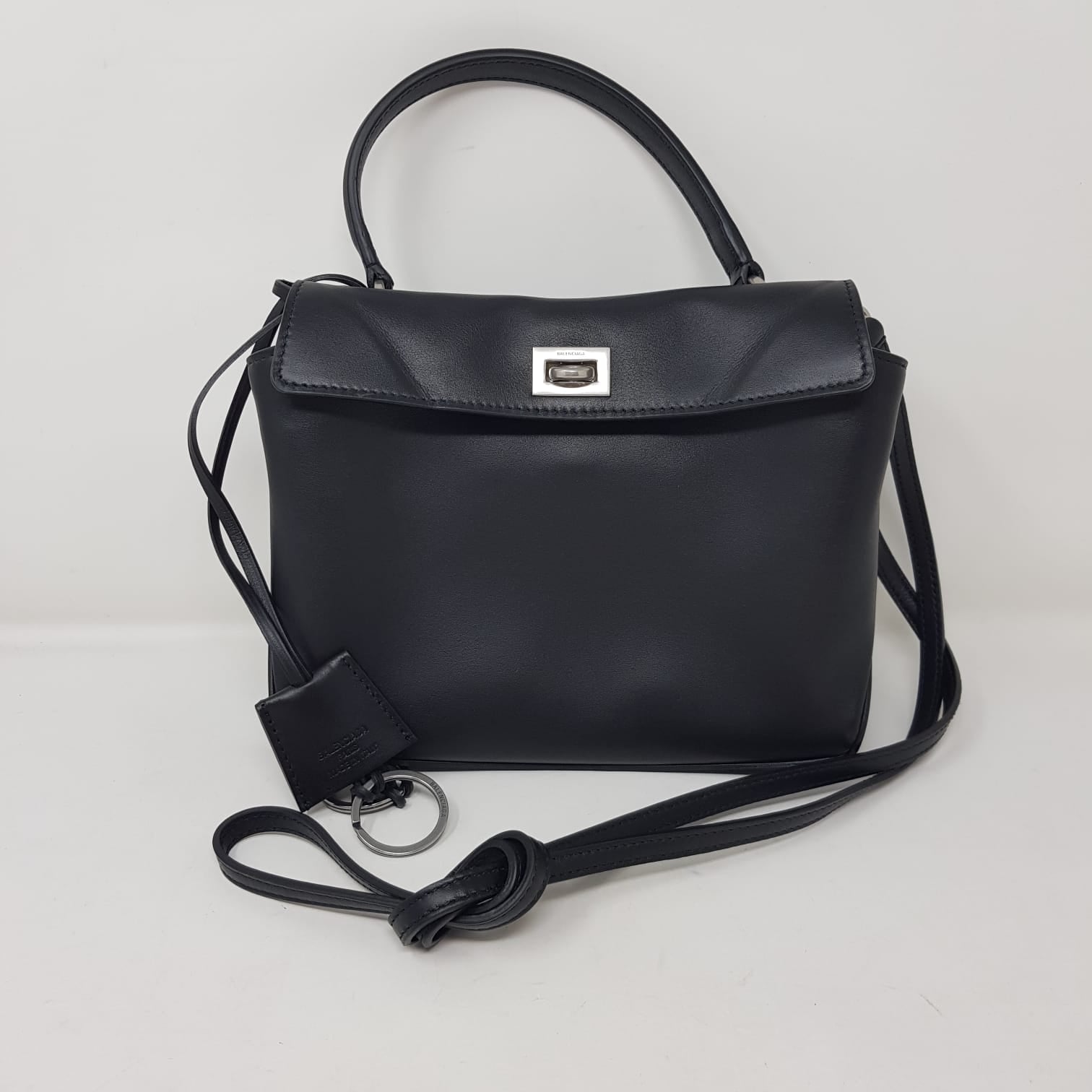 WOMEN'S RODEO HANDBAG MINI - BLACK/SILVER