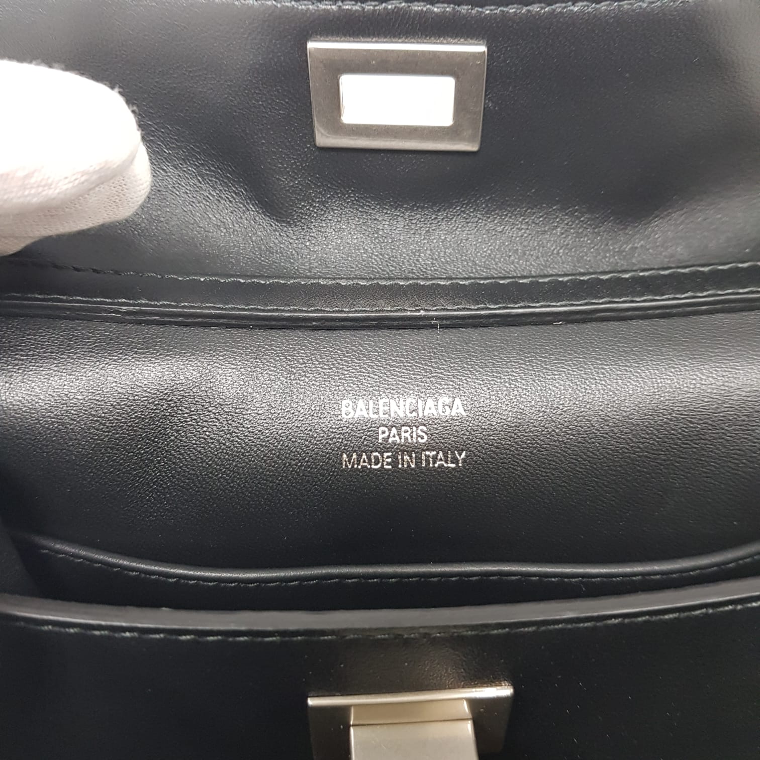 WOMEN'S RODEO HANDBAG MINI - BLACK/SILVER
