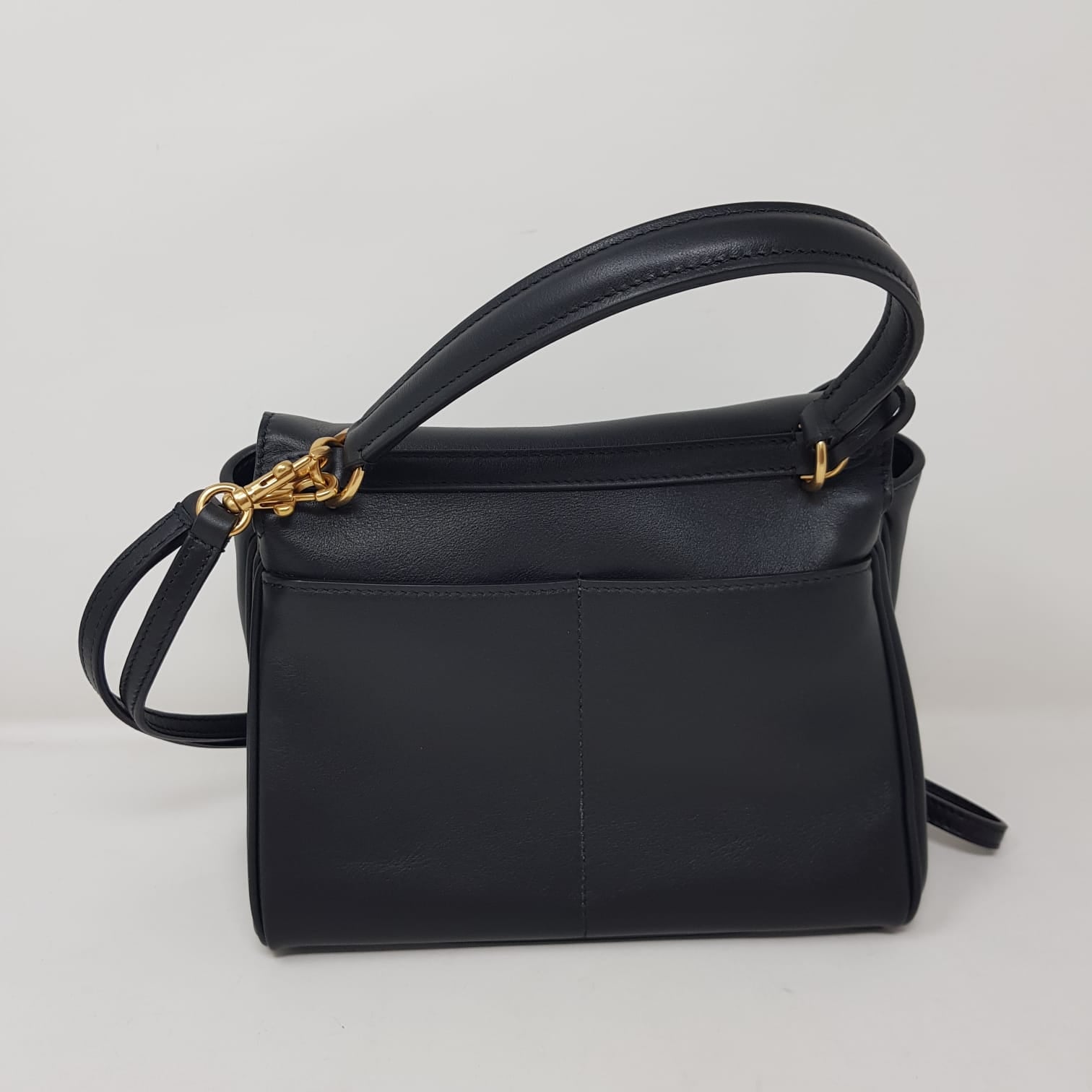 WOMEN'S RODEO HANDBAG MINI - BLACK/GOLD