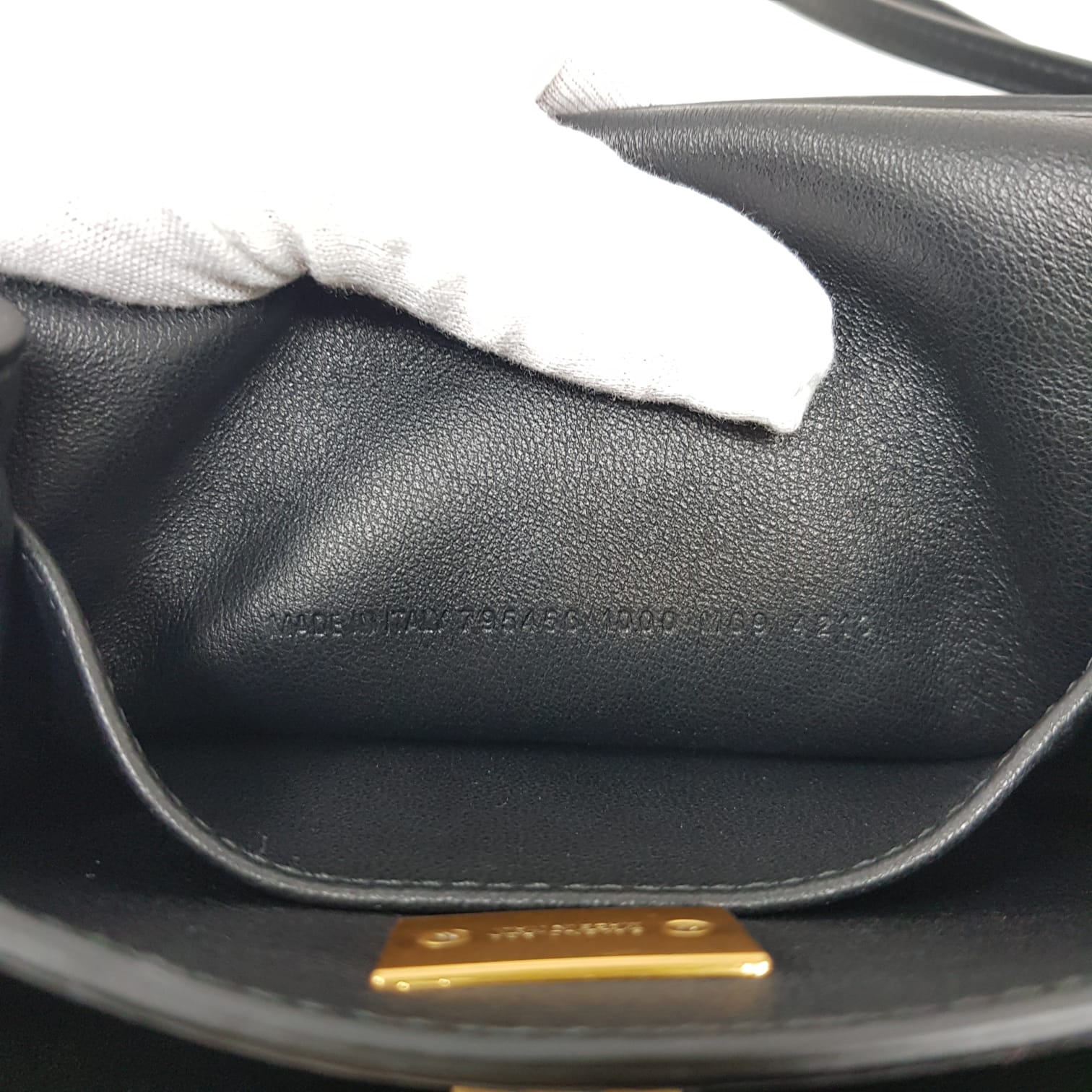 WOMEN'S RODEO HANDBAG MINI - BLACK/GOLD