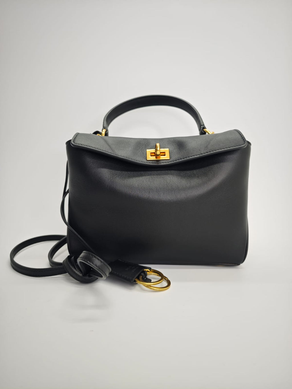 WOMEN'S RODEO HANDBAG MINI - BLACK/GOLD