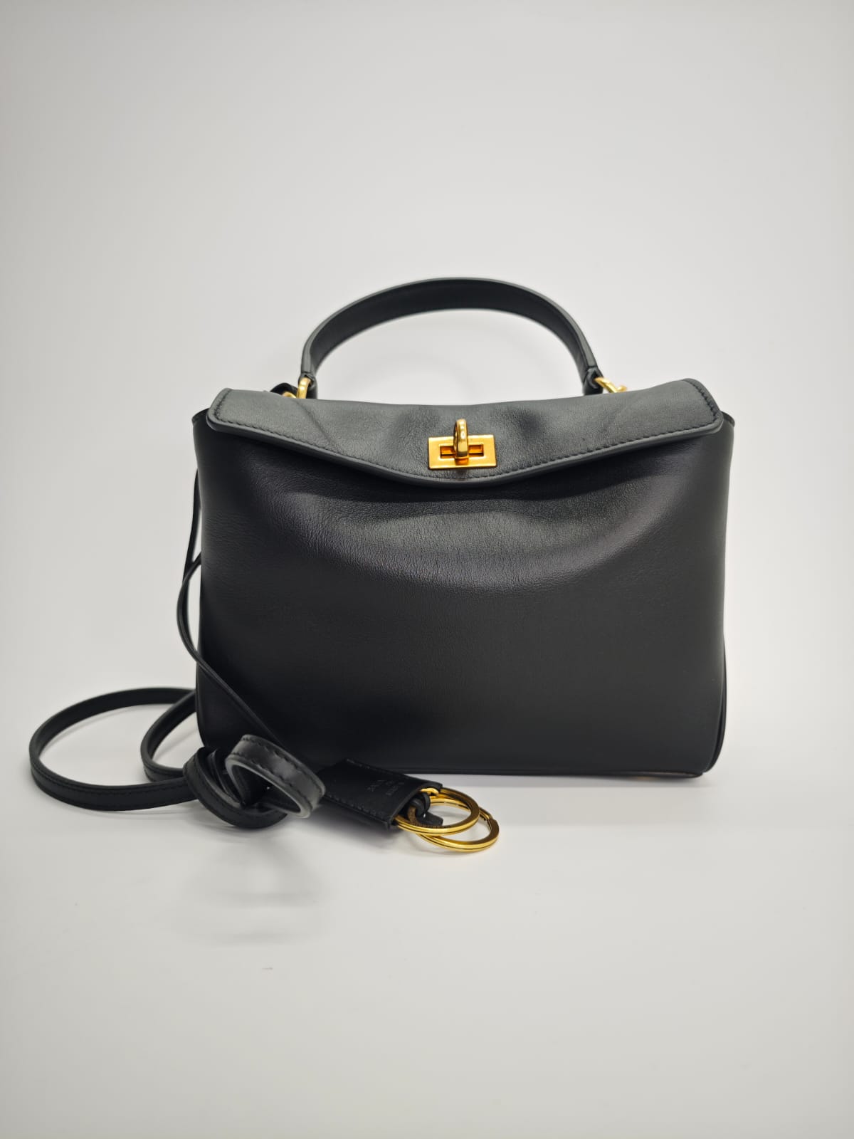 WOMEN'S RODEO HANDBAG MINI - BLACK/GOLD