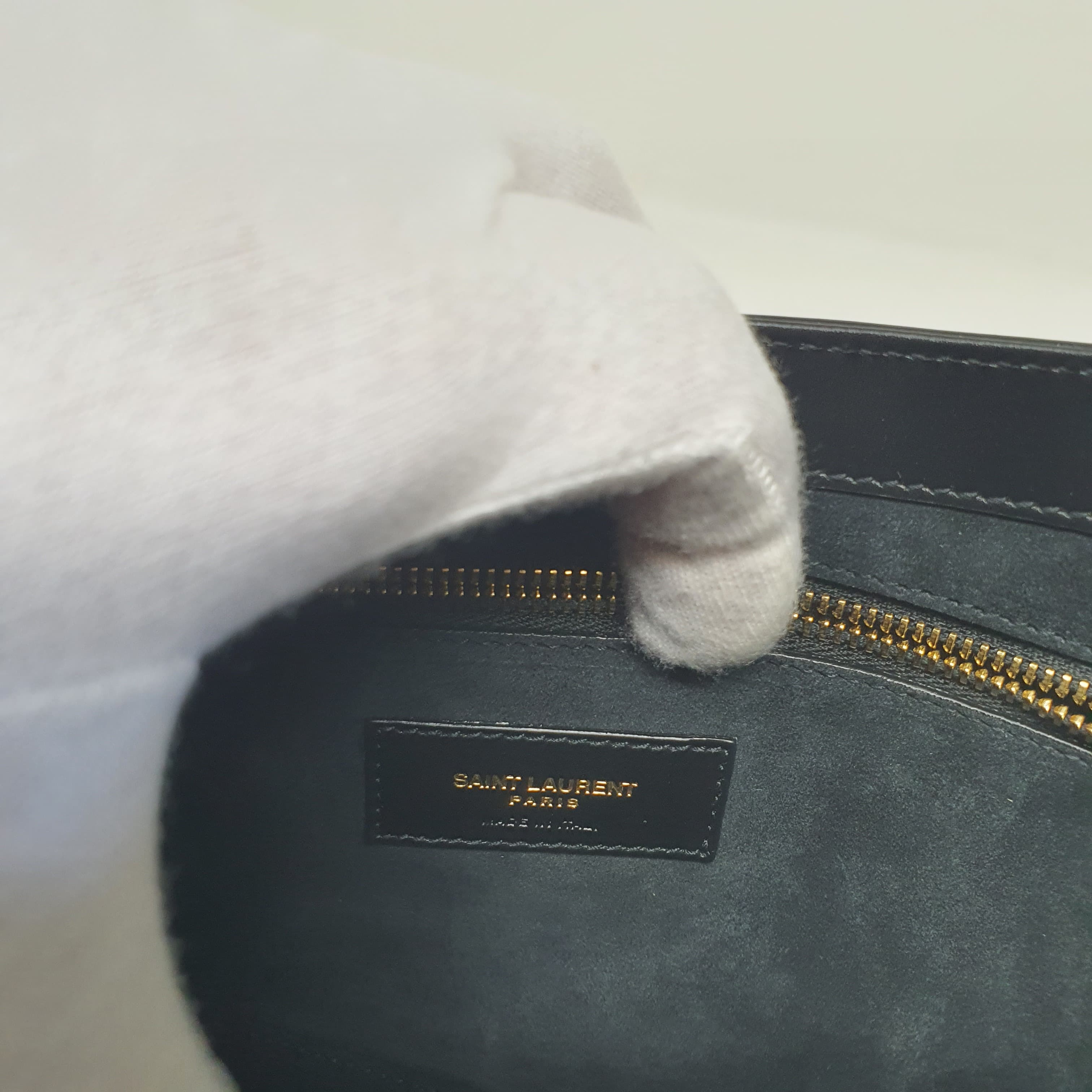SAINT LAURENT LE 5 A 7 BLACK