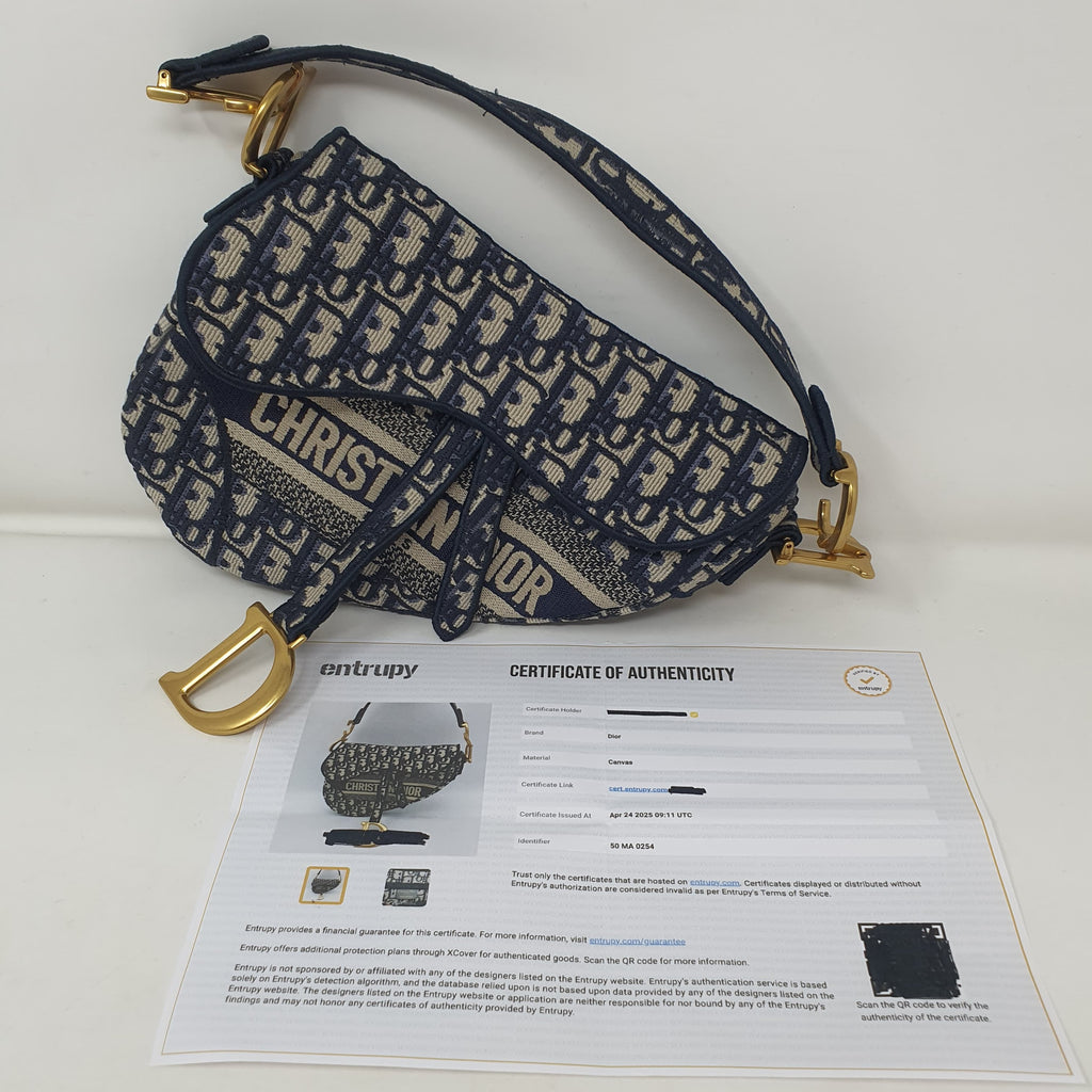DIOR SADDLE BAG OBLIQUE MEDIUM
