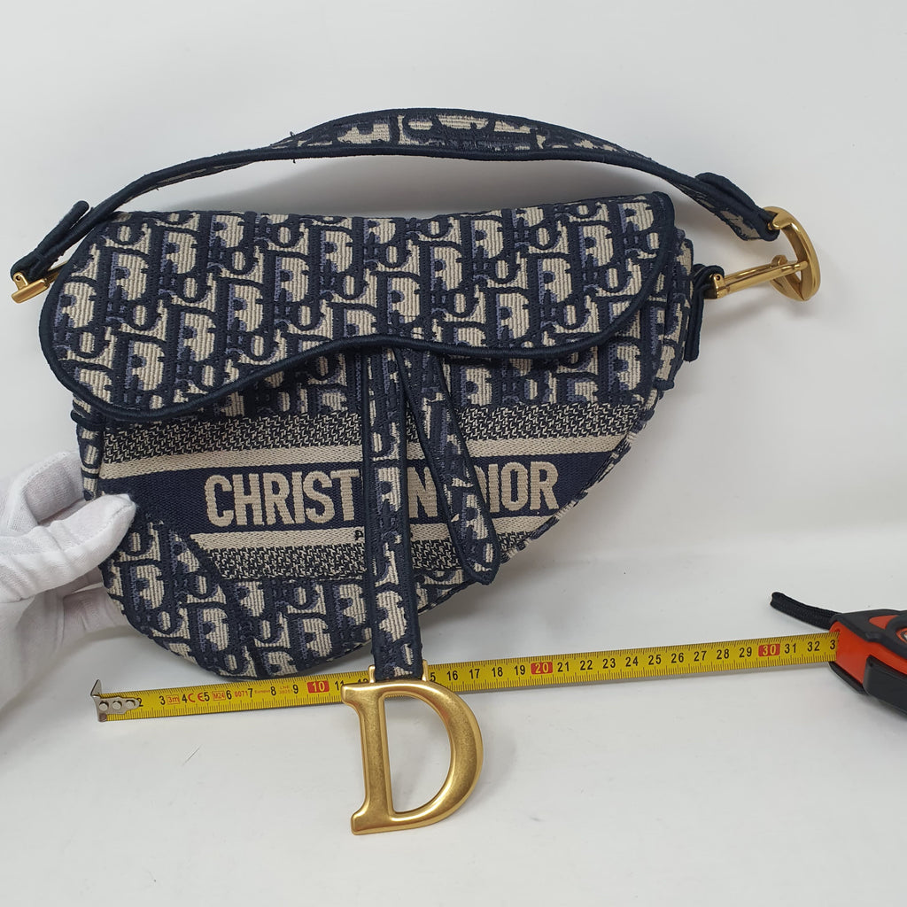 DIOR SADDLE BAG OBLIQUE MEDIUM
